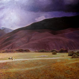 Michel Détré ciel d'orage